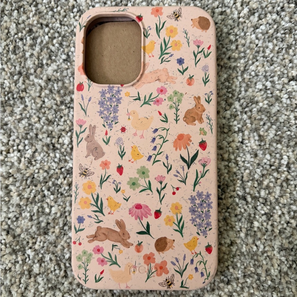 Pela Eco-Friendly Floral Phone Case - Pink